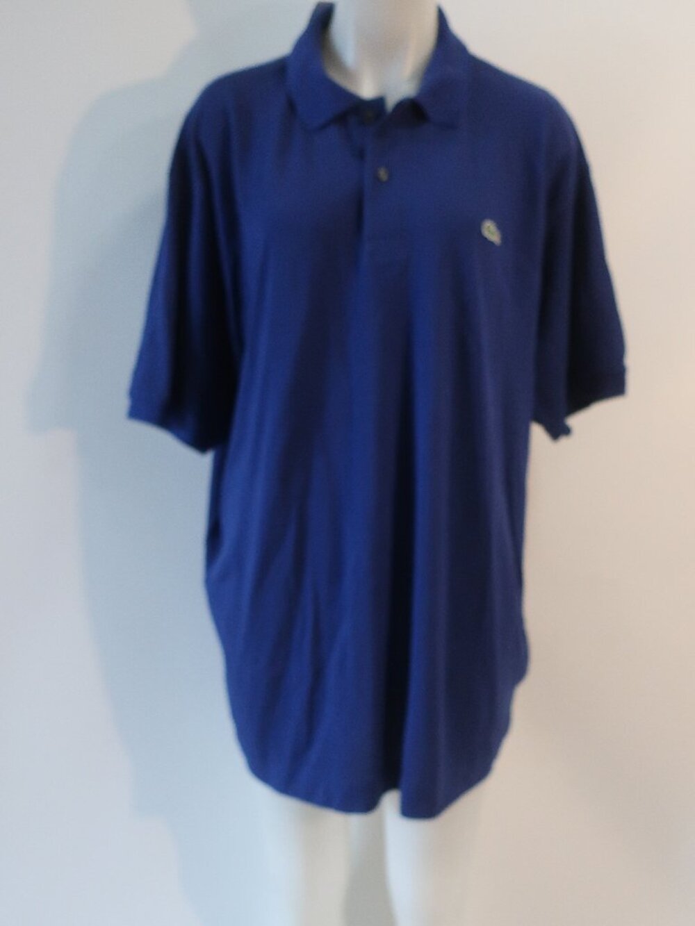 NWT Mens LaCoste Blue (Item-31) Polo-Style Pique Shirt 9/3XL
